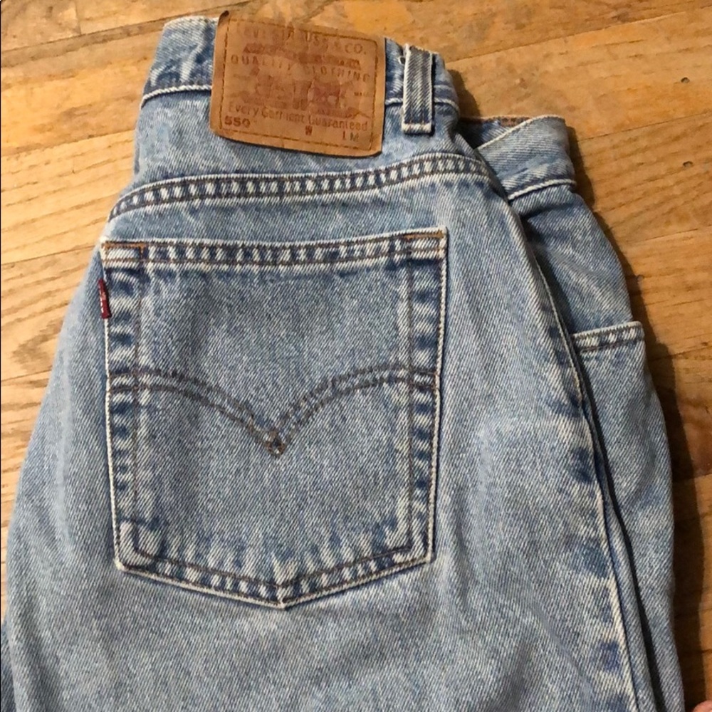 Retro high waisted Levi’s 550 , size 14 R